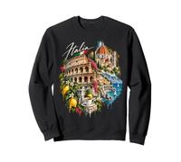 Italie Italian Travel La Dolce Vita Rome Florence Amalfi Sweatshirt