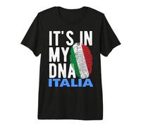Italie Italie C'est dans Mon ADN T-Shirt Haut de Gamme