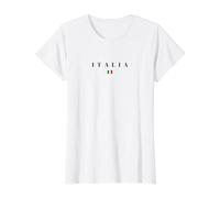 Italie Italie T-Shirt Graphique avec Valeur, Femme, Blanc, M