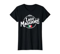 Italie Lago Maggiore Design élégant Voyage en Ville T-Shirt Graphique avec Valeur