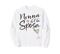 Italie Mariage Italien Mamie Italienne Sposa Mariée Sweatshirt