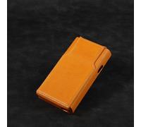 Italie Minerva Boîte En Cuir Group Shell Skin Case Cover Pour Sony Walkman Nw-Wm1am2 Wm1am2 Nw-Wm1zm2 Wm1zm2 - Type Orange