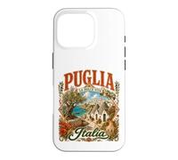 Italie Pouilles Trulli Italie du Sud Voyage Patrimoine Italien Coque pour iPhone 16 Pro