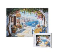 Italie Puzzle 5000 Pièces Adultes Puzzle Paysage Classique, Activite Manuelle Adulte, Puzzles de Jeu Stimulants, Puzzles impossible, Enjoy Activités de défi Familial pour Ies Soirées de Jeu,p763t