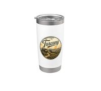 Italie Toscane Gobelet isotherme en acier inoxydable double paroi
