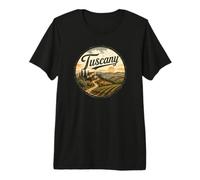 Italie Toscane T-Shirt Haut de Gamme