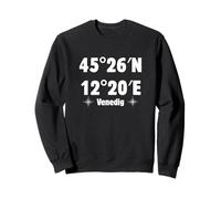 Italie Venise Pays Ville Coordonnées Géographie Vacances Sweatshirt