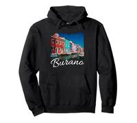 Italie Venise Souvenir/Burano Sweat à Capuche