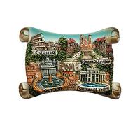 Italie World Travel Aimant de réfrigérateur souvenirs de voyage Aimant de réfrigérateur de cuisine Maison et décor 6 × 8 cm Roma11