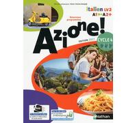 Italien 5e-4e-3e Cycle 4 A1-A2+ Azione ! - Livre De L'élève