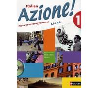 Italien Azione ! A1 A2 : Nouveaux programmes (1CD audio) de Marie-Thérèse Medjadji (20 avril 2007) Broché