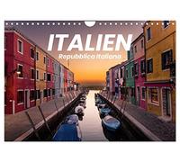 Italien - einzigartige Motive (Wandkalender 2026 DIN A4 quer), CALVENDO Monatskalender: Entdecken Sie das bezaubernde Italien.