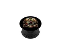 Italien Funny Italian Alien Gondole Venise PopSockets PopGrip Adhésif