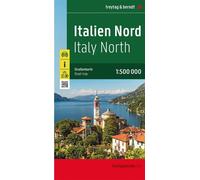 Italien nord - italy north italie du nord Italien Nord, Italy North, Echelle 1 : 500 000, Édition multilingue anglais-allemand-français-italien - Collectif - Freytag Et Brendt - broché - Atlas / carte