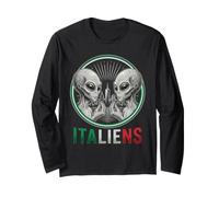 Italiens Alien Hand Gesture Funny Sci-FI Italie Manche Longue