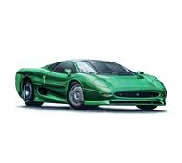 1:24 Italeri Jaguar Xj 220 Parti Cromate- Pneumatici In Gomma Kit IT3631 Modelli