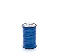 Italpak Ruban Cadeau Polysilk Métallisé, Ruban Noël, Noël Decoration, 12,5x50m Bleu