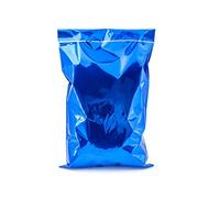 Italpak Sacs cadeaux autocollants, bleu, 50 pièces, 15 x 23 + 4 cm