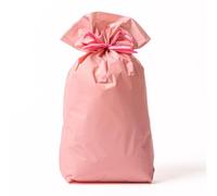 Italpak Sacs cadeaux perlés en polypropylène 40 microns, rose poudre, 25 x 40 cm, 50 unités