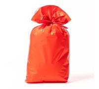Italpak Sacs cadeaux perlés en polypropylène 40 microns, rouge, 35 x 50 cm, 50 unités