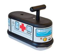 Italtrike La Cosa Trotteur Bébé Ambulance - Silencieux avec Coffre 1-6 Ans