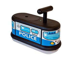 Italtrike - Porteur La Cosa - Camion de Police avec Coffre - Silencieux, Compact, Stable, Multi-Directionnel - Idéal Appartement - Fabriqué en Italie - Dès 12 Mois