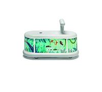 Italtrike - Porteur La Cosa Explore - Camion avec Coffre - Silencieux, Compact, Stable, Multi-Directionnel - Idéal Appartement - Fabriqué en Italie - Dès 12 Mois (Jungle)