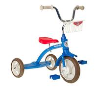 Italtrike-Tricycle Super Lucy avec panier avant 10'' bleu et rouge - Bleu,