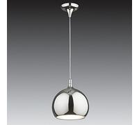 Italux Flask - Luminaire suspendu moderne chrome 1 lumière, E27