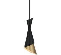 Italux Malia - Suspension moderne à suspendre noir, or 1 lumière, E27 G