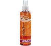 Italwax Lotion après épilation - 250ml - Huile végétale naturelle - Arôme Orange - Hydratante et éliminant les résidus d'épilation à la cire