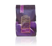 Italwax Plum - 1Kg - Cire pelable pour l'épilation sans bandes - Formule naturelle pour tous les types de peau- Recommandé pour la zone bikini et les aisselles - Arôme fruité