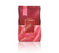 Italwax Rose - 1Kg - Cire pelable pour l'épilation sans bandes - Formule naturelle pour tous les types de peau- Recommandé pour la zone maillot et les aisselles - Sans parfum