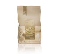Italwax White Chocolate - 1Kg Cire pelable pour l’épilation sans bandes - Formule naturelle pour tous les types de peau- Recommandé pour la zone maillot et les aisselles - Arôme vanille