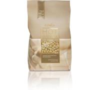 Italwax White Chocolate - 500g Cire pelable pour l’épilation sans bandes - Formule naturelle pour tous les types de peau- Recommandé pour la zone maillot et les aisselles - Arôme vanille