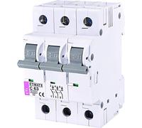 Italweber 2145522 Courbe C Interrupteur Magnétothermique, 63A, 6kA, 3 pôles