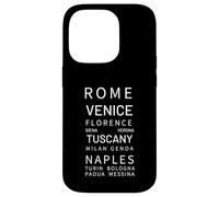 Italy City nomme Best of Italia, Italian Trip Rome Toscane Coque pour iPhone 14 Pro