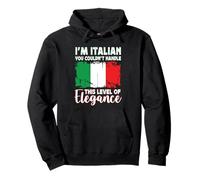 Italy Flag Proud Elegant Italian Boyfriend Girlfriend Sweat à Capuche