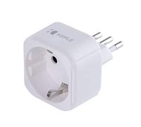 ITALY ITALIAN IT Adapter Plug Voyage Type L à EU Europe European Type C E F Prise Socket Adaptor pour Spain ES France FR Germany Portugal Denmark Greece Turkey Adaptateur Universel International 3 Pin