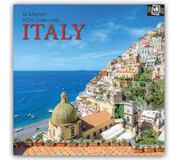 Italy - Italien 2026 - 16-Monatskalender: Original The Gifted Stationery Co. Ltd [Mehrsprachig] [Kalender]