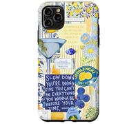 Italy Lemon Positano Capri Summer Art Collage Coque pour iPhone 11 Pro Max