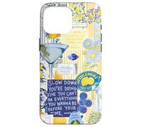 Italy Lemon Positano Capri Summer Art Collage Coque pour iPhone 16 Pro Max