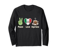 Italy Peace Love Italian Gelato Manche Longue