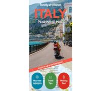 Italy Planning Map 2ed -anglais- - Lonely planet eng - Lonely Planet - Atlas / carte