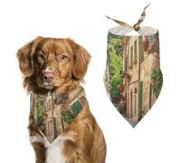 Italy Street Dog Bandanas pour le toilettage des animaux de compagnie, bavoirs triangulaires lavables pour animaux domestiques pour chats et chiens