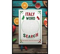 Italy Word Search: Enjoy Italy Word Search with amazing topics like Roman Empire, Roman Coliseum and many more | 50+ italy word search and 490+ words ... about Italian culture, food, sights, etc.