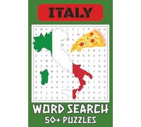 Italy Word Search Puzzle Book: Word Search with Easy to Read Print about Italy, Acient Rome, Milan and More I 6x9 inches, 110 pages I 50+ Puzzles ... Gift for Vacations, Holidays and Free Times