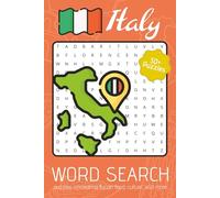 Italy Word Search Puzzle Book: Word Searches with Easy to Read Print about Italy, all things Italian, and More | 6x9 inches | 110+ pages | 50+ Puzzles ... for Celebrations, Holidays, and Calm Times