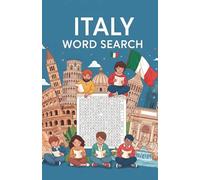 Italy Word Search Puzzle Book: Word Searches with Easy to Read Print for Italians, Travelers, Students, and More | Soft Cover (5.5 inches x 8.5 ... Gift for Vacations, Road Trips, and Free Time