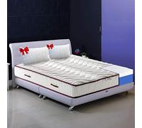 ITALYMATERASSI Matelas simple MEMNATURE 110 x 190 cm en mousse à mémoire de forme avec 1 coussin, hauteur 20 cm, anti-acariens et antibactériens, dispositif médical déductible, fabriqué en Italie